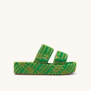 JW PEI Terry Cloth Sandals 8W